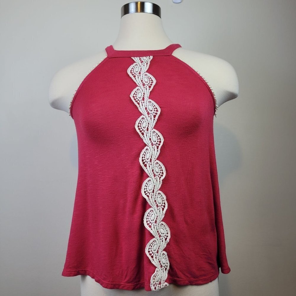 Rue 21 Embroidered detail tank top Size XS
